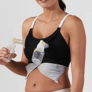 Bravado Clip And Pump Nursing Bra Accessory, M
